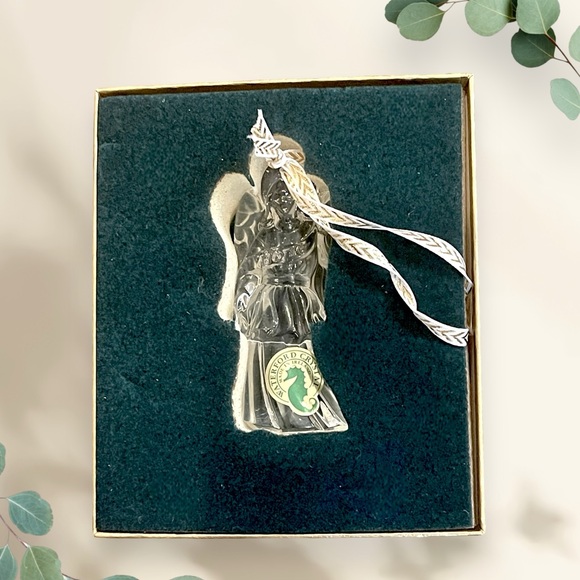 Vtg Waterford Crystal MILLENNIUM ANGEL (1997) Angel of Hope Ornament ~ Ireland - Picture 7 of 12